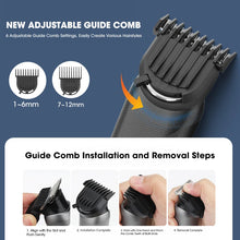 Load image into Gallery viewer, Men's 5-in-1 Home Hairdressing Set Professional Hair Clipper Hair Cutting Machine