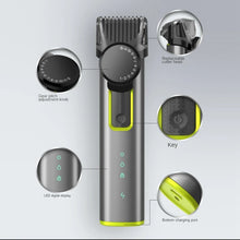 Load image into Gallery viewer, Cordless Rechargeable Hair Clipper &amp; Trimmer Beard Trimmer For Men Adjustable Beard Trimmer With 4 Limit Combs Easy To Use