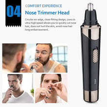 Load image into Gallery viewer, 4-in-1 Multi-function Hair Trimmer Electric Hair Clipper Rechargeable Haircut Waterproof Wireless Shaver Beard Nose Ear