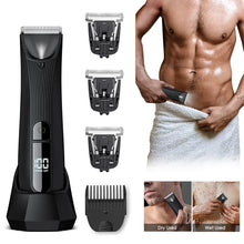 Load image into Gallery viewer, Shaver for Sensitive Areas Body Trimmer For Men Painless Epilator Rechargeable Shaver For IPX7 Electric Body Hair Trimmer