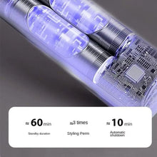 Load image into Gallery viewer, New Wireless Hair Straightener Shrink Design Type-C Straight Hair Comb 4 Temp Settings LCD Display Straightening Comb
