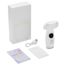 Load image into Gallery viewer, Neck Face Beauty Device Hot Cold Compress 7 Colors LED Double Chin Anti Wrinkle Microcurrent Face Lifting Machine