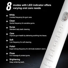 Load image into Gallery viewer, 8 Speed 4 Brush Head Sonic Electric Toothbrush USB Smart Adult Soft Hair Waterproof Teeth Cleaning Set