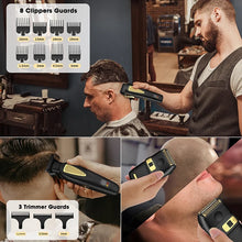 Load image into Gallery viewer, Hair Cutting Machine Professional Hair Clipper and Electric Shaver Set for Barber Men Hair Trimmer Shaver