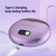Load image into Gallery viewer, Electric Nail Clipper With Low Noise Intelligent Nail Drill Nail Cutter For Children and Adult Portable Finger Toe Scissors