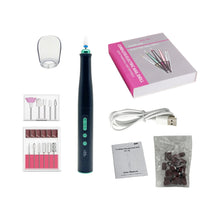 Load image into Gallery viewer, Electric Nail Sander Drill Manicure Machine Supplies for Professional Polisher Stylist Set Rechargable Wireless Portable Cordles