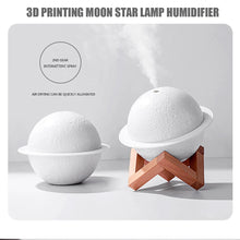 Load image into Gallery viewer, Essential Oil Diffusers with LED Light 3D Moon Air Humidifier Moisturize Skin Relieve Fatigue for Friends Family Relatives Gifts