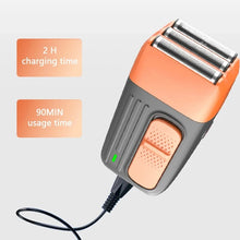 Load image into Gallery viewer, Shaver for Men Electric Shaver Mini Shaver Portable Electric Razor USB Rechargeable Beard Shaver Shaving Machine Small
