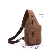 Load image into Gallery viewer, Men Anti Theft Chest Bag Shoulder Bags Short Trip Messengers Bags Men's Sling Pack Crossbody Package School Gifts
