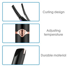 Load image into Gallery viewer, Eyelash Brush Practical ABS Exquisite Eyelash Makeup Tools for Women Electric Eyelash Curler Eyelash Tool