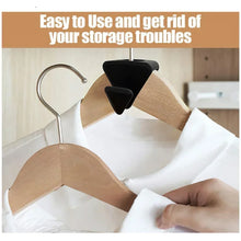 Load image into Gallery viewer, Clothes Hanger Connector Hooks Triangles Closet Extender Hangers Heavy Duty Space Saving Cascading Clothes Organizer
