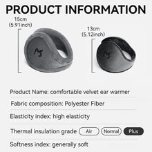Load image into Gallery viewer, Winter Cycling Plush Earmuffs Sports Running Hiking Skiing Windproof Ear Warmer Comfortable Soft Thicken Ear Cover Protector Men