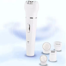 Load image into Gallery viewer, 5-In-1 Female Hair Remover Electric Shaver For Women'S Stratum Corneum Remover Facial Scrub Massager