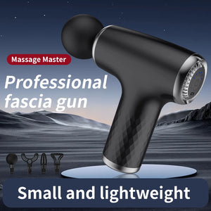 Mini Portable Electric Muscle Massager Waist Fascia Gun Neck And Cervical Back Shoulder Full Body High Frequency Rechargeable