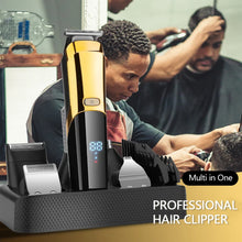 Load image into Gallery viewer, Digital Display All In 1 Hair Nose And Ears Trimmer For Men Eyebrow Beard Trimmer Electric Hair Clipper Grooming Kit Haircut