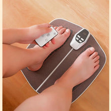 Load image into Gallery viewer, Electric EMS Foot Massager Pad with Remote Control Foldable Foot Circulation Massager 8-Mode Relaxation Tool