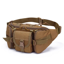 Load image into Gallery viewer, Men Tactical Waist Bag Nylon Fanny Pack Military Travel Hip Belt Bum Sports Bag Outdoor Cycling Travel Hiking Waistpack Pouch