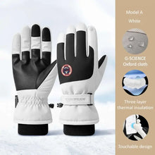 Load image into Gallery viewer, Winter Waterproof Cycling Gloves Sports Running Motorcycle Ski Touch Screen Fleece Gloves Non-slip Warm Full Fingers Ski Gloves