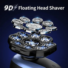 Load image into Gallery viewer, Head Shavers for Bald Men 9D Electric Rotary Shaver Multifunctional Mens Bald Head Shaver Cordless Electric Razor for Men