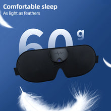 Load image into Gallery viewer, 3D Hot Compress Eye Mask Head Massager Sleep Monitor Sleep Eye Mask Insomnia Treatment Releases Eye Pressure and Soothes Fatigue