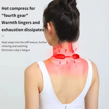 Load image into Gallery viewer, Electric Smart Hanging Neck Massager 16 Levels Muscle Massager Hot Compress Mini Neck and Cervical Massager Relaxation Machine