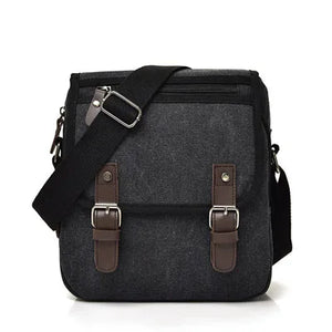 Casual Fashion Canvas Men's Bag Vintage Men's Canvas Shoulder Bag Fashion Men's Business Messenger Bag