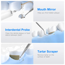 Load image into Gallery viewer, Ultrasonic Electric Dental Scaler High Frequency Vibrating Teeth Cleaner Plaque Calculus Tartar Stains Remover 5 modes with LED