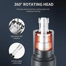 Load image into Gallery viewer, Multifunctional Electric Nose Ear Hair Trimmer for Men Painless Rechargeable Sideburns Eyebrows Beard 3 in 1 Hair Clipper Shaver