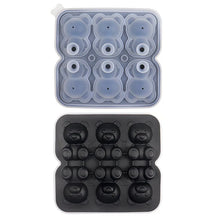 Load image into Gallery viewer, 6 Grid Cute Teddy Bear Ice Cube Making Mold Splash-proof and Easy To Fall Off Cute Bear Ice Cube Tray