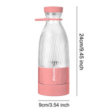 Load image into Gallery viewer, 500ml Portable Wireless Blender 6 Blades Electric Fruit Juicer Machine Personal Blender for Juices Shakes Smoothies