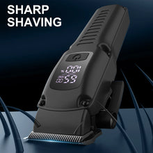 Load image into Gallery viewer, Men's Cordless Professional Hair Clipper Carving Electric Pusher Reciprocating Blade Shaver Deep Cleaning and Care Set