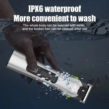 Load image into Gallery viewer, Electric Hair Trimmer IPX6 Waterproof Mustache Body Face Grooming Kit 8000rpm 5 in 1 Kit Beard Trimmer for Men