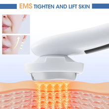 Load image into Gallery viewer, 5 in 1 RF EMS Microcurrent Face Lifting Device Vibration LED Photo Skin Rejuvenation Wrinkle Remover Facial Massager