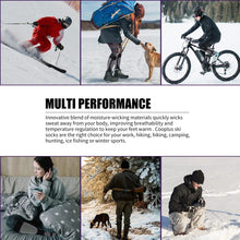 Load image into Gallery viewer, Wool Ski Sock for Men and Women Breathable Sports Socks Long Tube Snow Socks Anti-slip