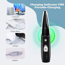 Load image into Gallery viewer, Pet Paw Trimmer With Vacuum Suction Cordless Electric Professional 2 Modes For Dog Cat Paws Face Grooming Clippers