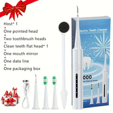 Load image into Gallery viewer, Electric Teeth Whitening Dental Calculus Scaler Plaque Coffee Stain Tartar Removal High Frequency Sonic Toothbrush Teeth Cleaner