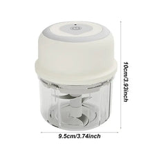 Load image into Gallery viewer, Mini Garlic Chopper Wireless Onion Food Prep Machine 250ml Rechargeable Mini Veggie Chopper Electric Vegetable Cutter For Garlic