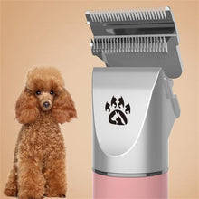 Load image into Gallery viewer, Professional Cordless Dog Grooming Clipper Heavy Duty Electric Pet Hair Trimmer Shear for Thick Coats Large Dog Shaver Scissor