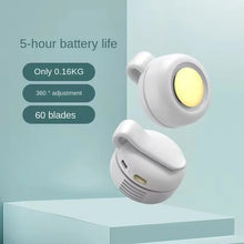 Load image into Gallery viewer, Small Whirlwind Fan Portable Mini Clip Fan Handheld Cute Sports Outdoor Bodypack Fan Summer USB Charging Silent Pocket Fan