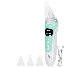 Load image into Gallery viewer, Electric Child Nasal Aspirator Safety Silicone Baby Nose Cleaner Adjustable Suction Safe Low Noise Convenient