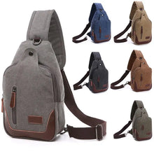 Load image into Gallery viewer, Men Anti Theft Chest Bag Shoulder Bags Short Trip Messengers Bags Men's Sling Pack Crossbody Package School Gifts