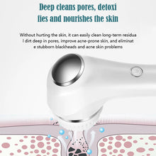 Load image into Gallery viewer, Electric Facial Cleansing Brush EMS Lifting and Introduction Massager Blackhead Removal and Pore Beauty Instrument Facial Skin Care