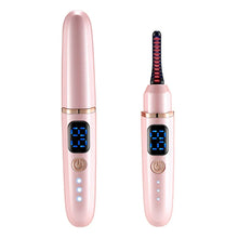 Load image into Gallery viewer, Heated Electric Eyelash Curler, Portable with Power Display for Long-Lasting Curl &amp; Quick Styling