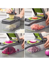 Load image into Gallery viewer, 15/22 in 1 Multifunctional Vegetable Chopper Onion Chopper Handle Food Grate Food Chopper Kitchen Vegetable Slicer Dicer Cut
