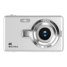 Load image into Gallery viewer, 4K HD 1080P Portable Vlogging Camera Digital Camera 96MP Autofocus Vlogging Camera 2.4 Inch IPS Screen for Kid Adult Photography