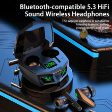 Load image into Gallery viewer, Handsfree Wireless Earphone 400mAh No Latency Smart Chip Gaming Headset Calling