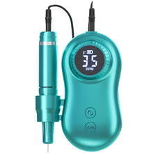Load image into Gallery viewer, 35000 RPM Electric Nail Polish Drill Mini 2 in 1 Electric Nail File With LCD Display USB Charge Professional Tool