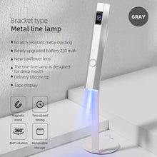 Load image into Gallery viewer, Handheld Nail Dryer Gel Lamp Small Nail Polish Fast Dry Mini Portable Adhesive Glue USB Led Lamp Manicure Tool UV Detector