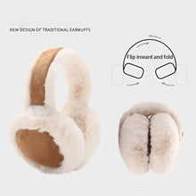 Load image into Gallery viewer, Plush Earmuffs Soft Ear Cap Thicken Foldable Ear Cover Folding Keep Warmer Winter Earmuffs Female