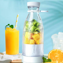 Load image into Gallery viewer, 500ml Portable Wireless Blender 6 Blades Electric Fruit Juicer Machine Personal Blender for Juices Shakes Smoothies